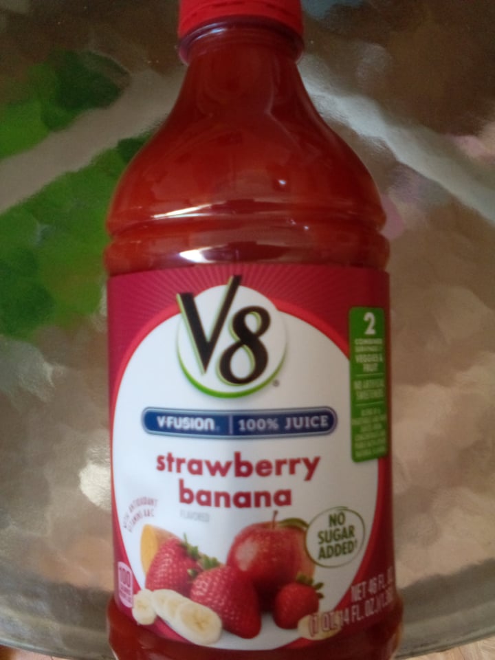 Campbell's V8 VFusion Strawberry Banana Reviews abillion
