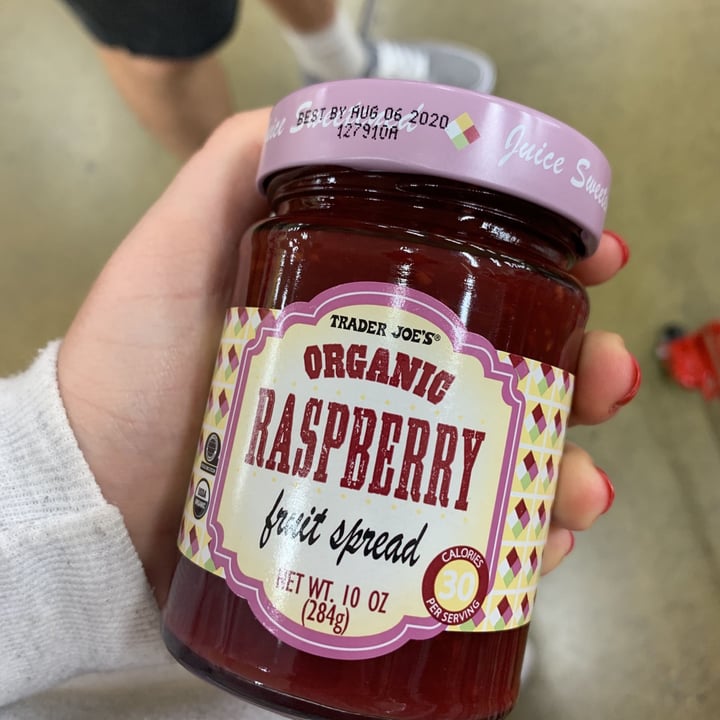 Trader Joe's Organic Raspberry Fruit Spread Review abillion