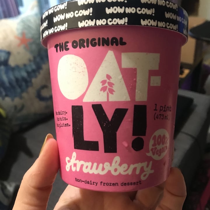 Oatly Strawberry Ice Cream Review abillion