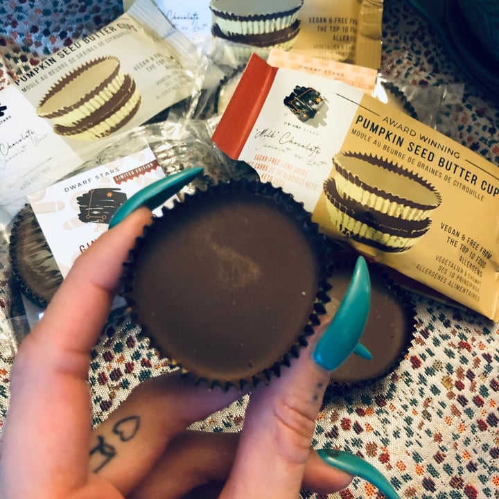 Dwarf Stars 'Milk' Chocolate Pumpkin Seed Butter Cups Reviews abillion