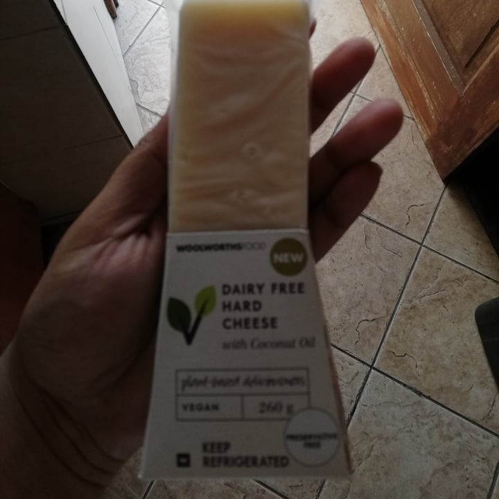 Woolworths Food Dairy free hard cheese Review abillion