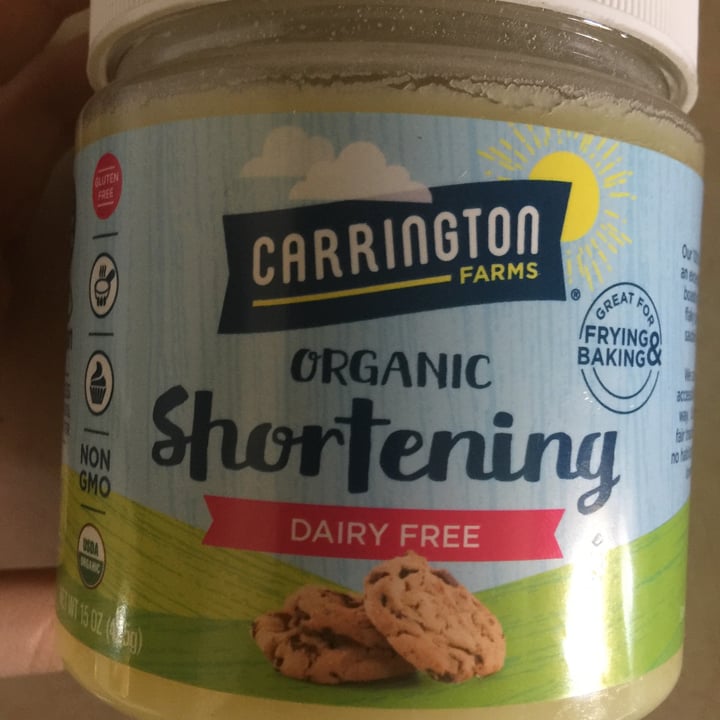 Carrington Farms Organic Shortening Review abillion