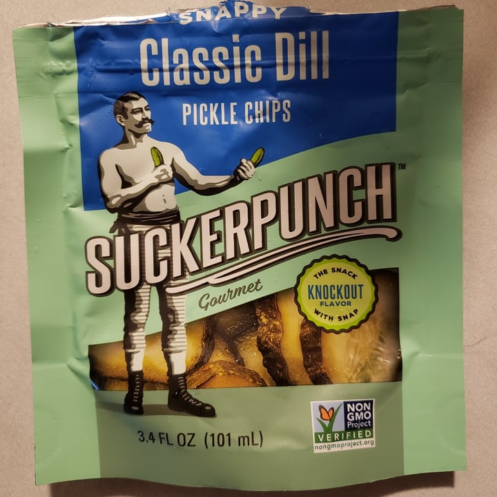 Suckerpunch Classic Dill Pickle Chips Review abillion