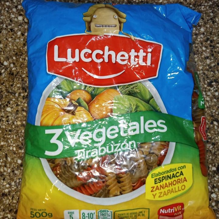 Lucchetti Fideos 3 Vegetales Review | abillion