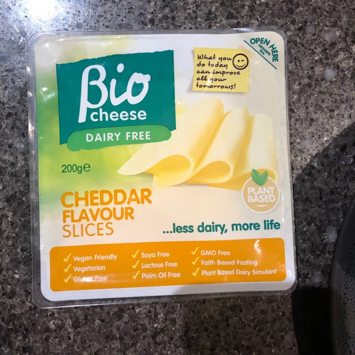 Bio Cheese Cheddar Flavour Slices Review abillion