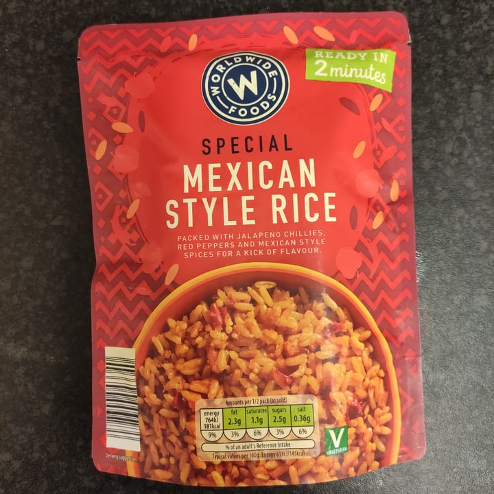 Worldwide foods Special Mexican style rice Review abillion