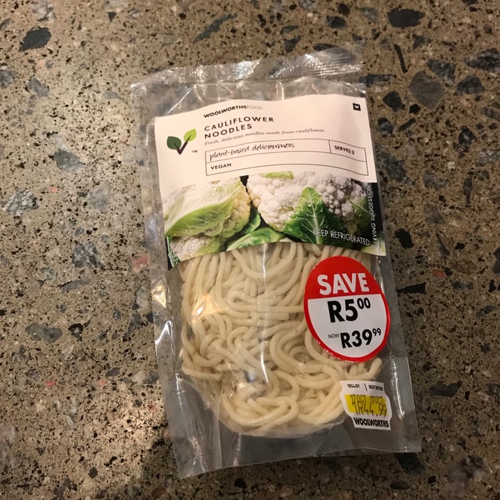 Woolworths Food Cauliflower Noodles Review abillion