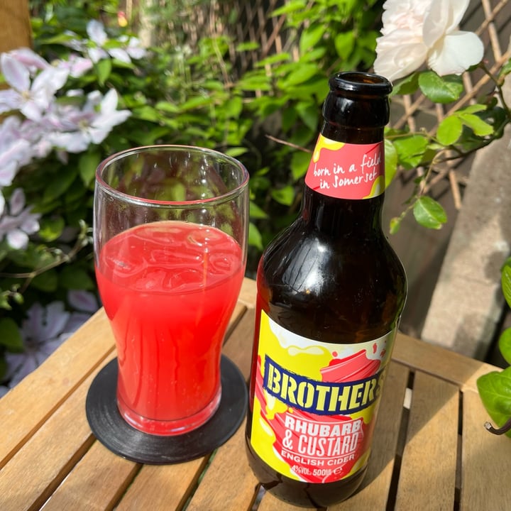Brothers Rhubarb and Custard English Cider Review abillion
