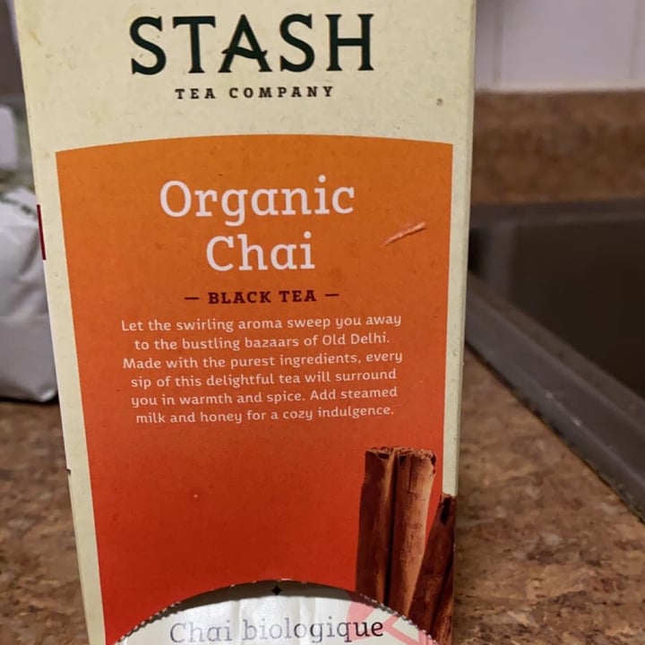 Stash Organics Tea ( chai ) Review abillion