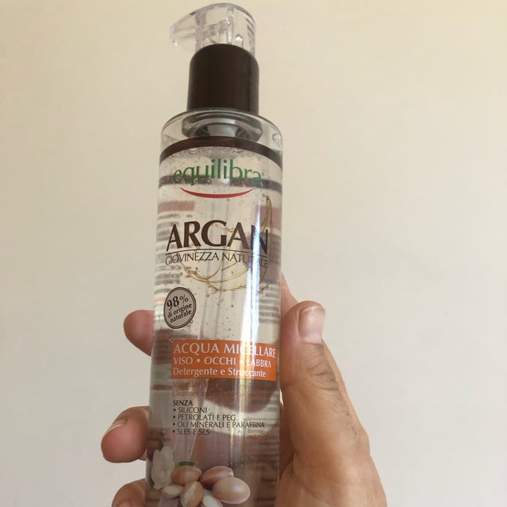 review photo of Equilibra Acqua micellare argan shared by @veggyviole on 23 Sep 2022 - review