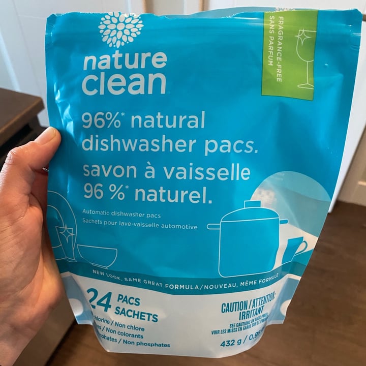 Nature Clean 96 natural dishwasher pacs Review abillion