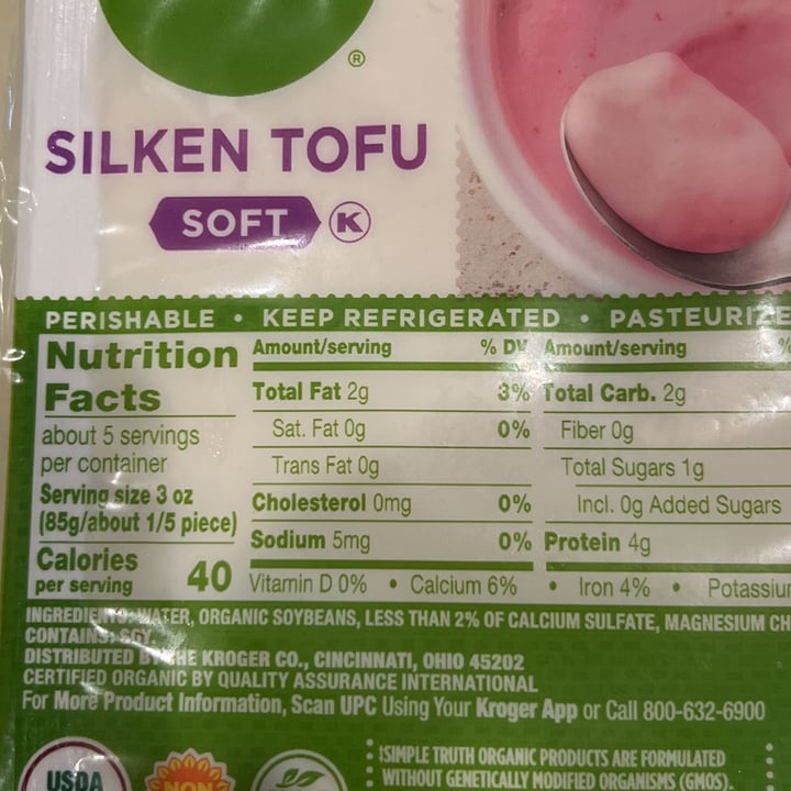 Simple Truth Silken tofu soft Review abillion