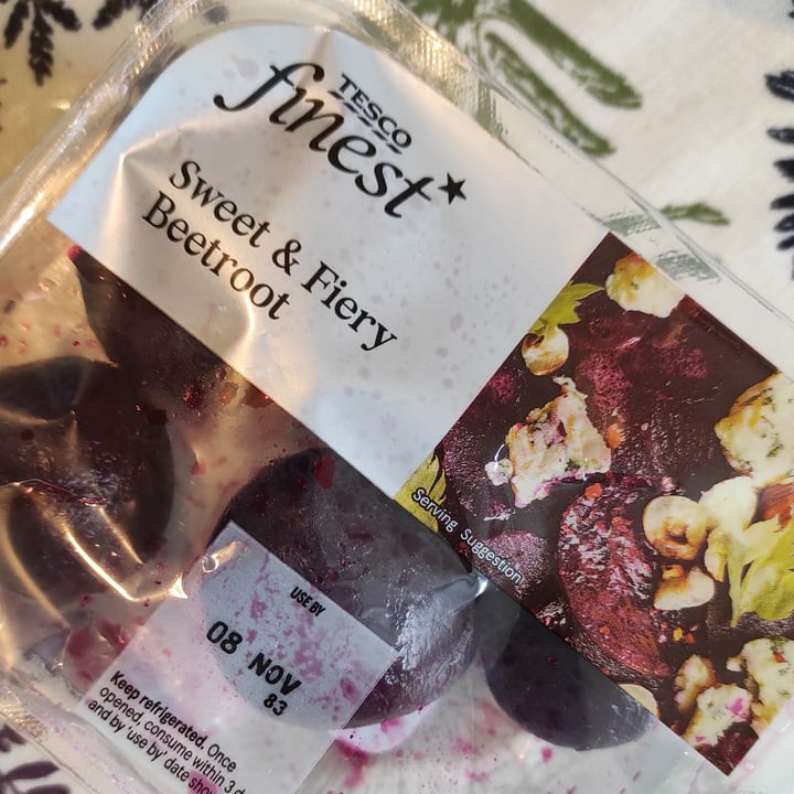 Tesco Finest Sweet & Fiery Beetroot Review abillion