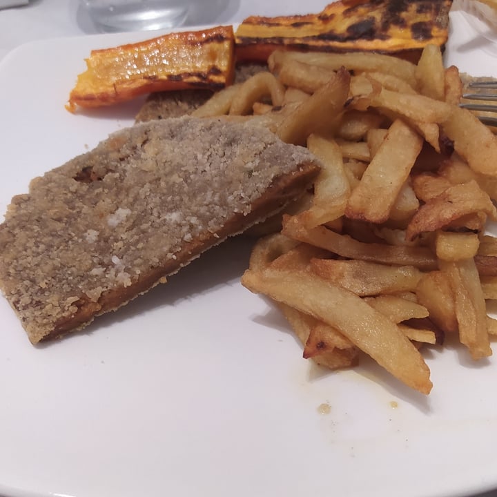 Veg12 Milanesa de seitan. Reviews abillion