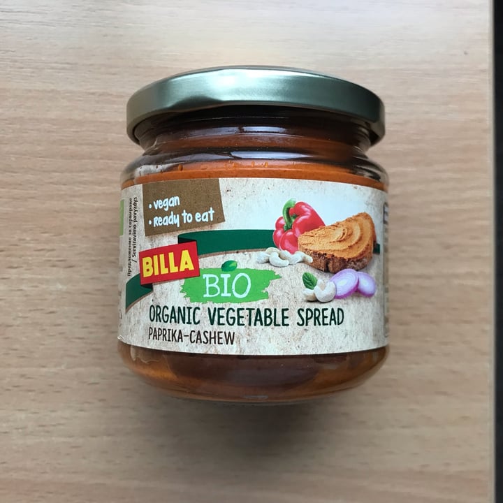 Billa Organic Paprika Cashew Spread Reviews abillion