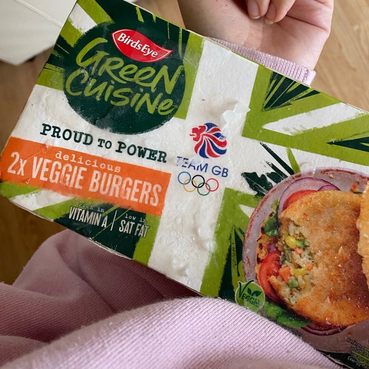 Bird's Eye Green Cuisine 2x Veggie burgers Review abillion
