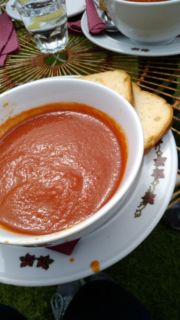 Larnach Castle Dunedin, New Zealand Tomato And Capsicum Soup Review