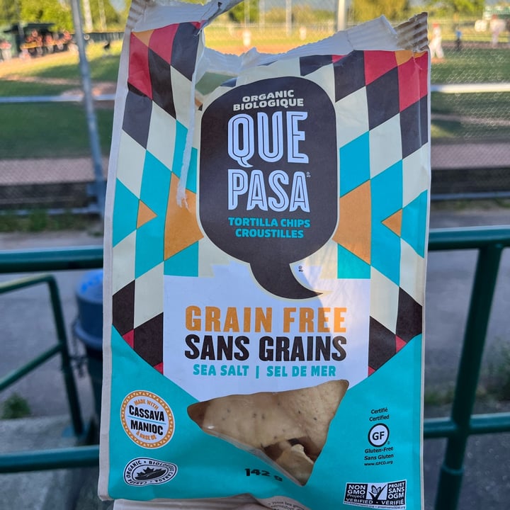 Que Pasa tortilla chips Sea Salt Review abillion