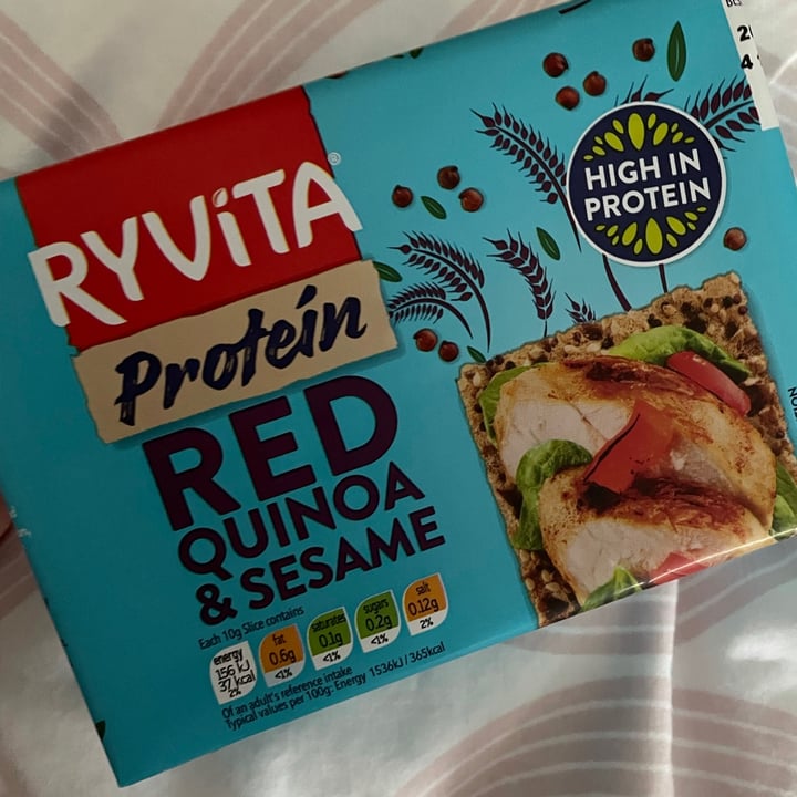 Ryvita Protein Quinoa & Sesame Reviews abillion