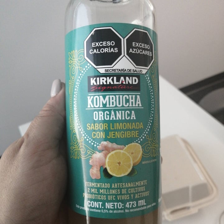 Kirkland Signature Organic Ginger Lemonade Kombucha Review abillion