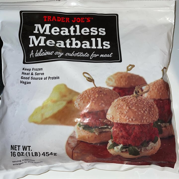 Trader Joe's Meatless Meatball Reviews abillion