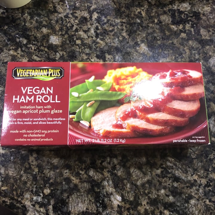 Vegetarian Plus Vegan Ham Roll Review abillion