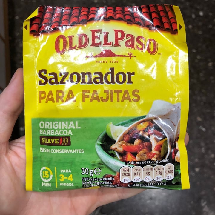 Old El Paso Sazonador fajitas Review abillion