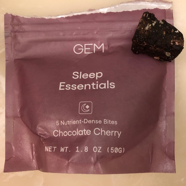 Gem Sleep essentials chocolate cherry bites Review abillion