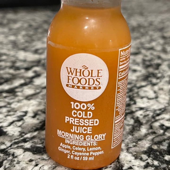 Whole Foods Market Cold Pressed Juice Morning Glory Review abillion