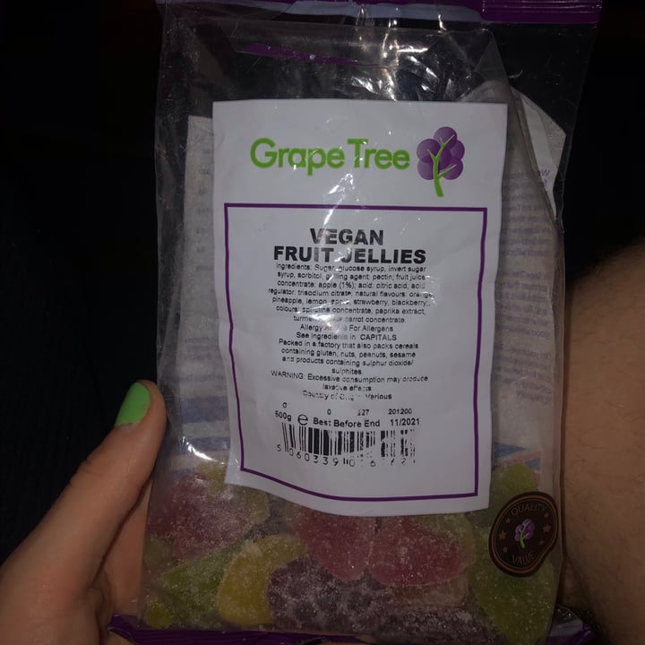 Grape tree Vegan Fruit Jellies Review abillion