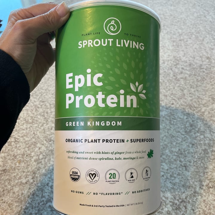 Sprout Living Epic Protein Green Kingdom Review abillion