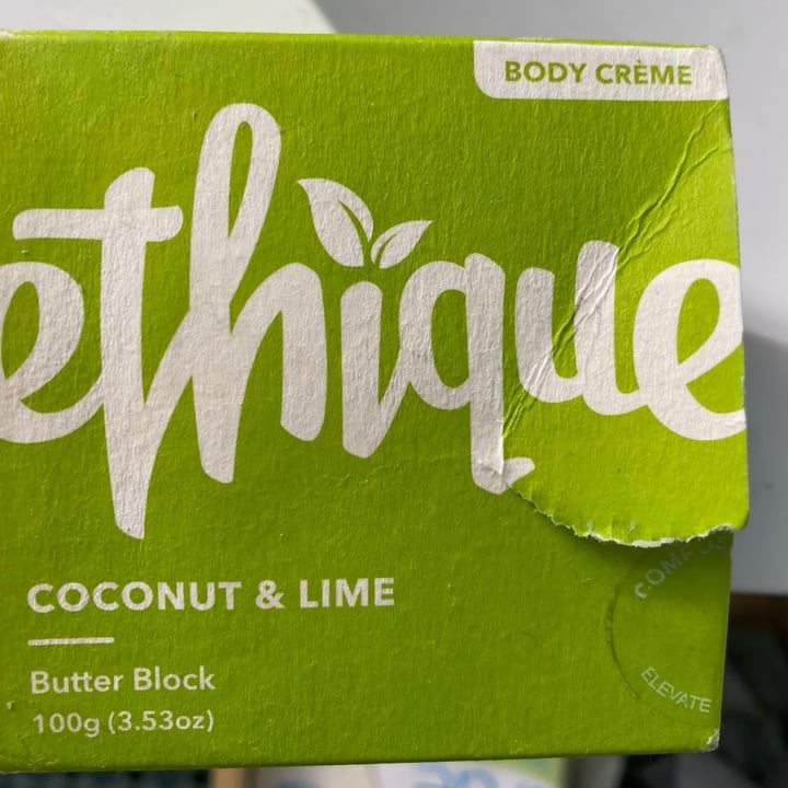 Ethique Coconut & Lime Butter Block Review abillion