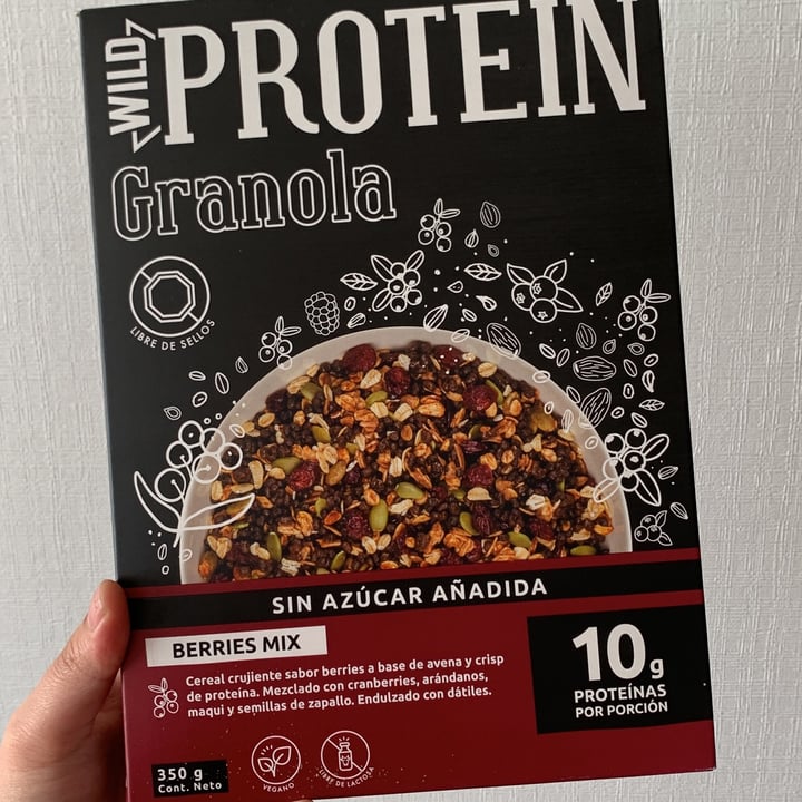 review photo of Wild Foods Wild Protein Granola Crunchy Mix shared by @cosmicas on 06 Mar 2022 - review