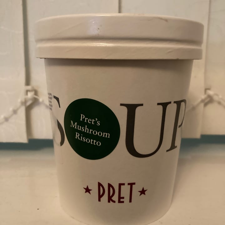 Pret A Manger Mushroom Risotto Soup Review abillion