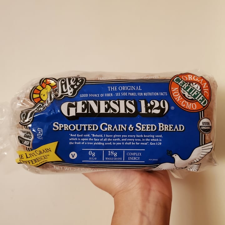 Food For Life Genesis 129 Sprouted Grain & Seed Bread Review abillion