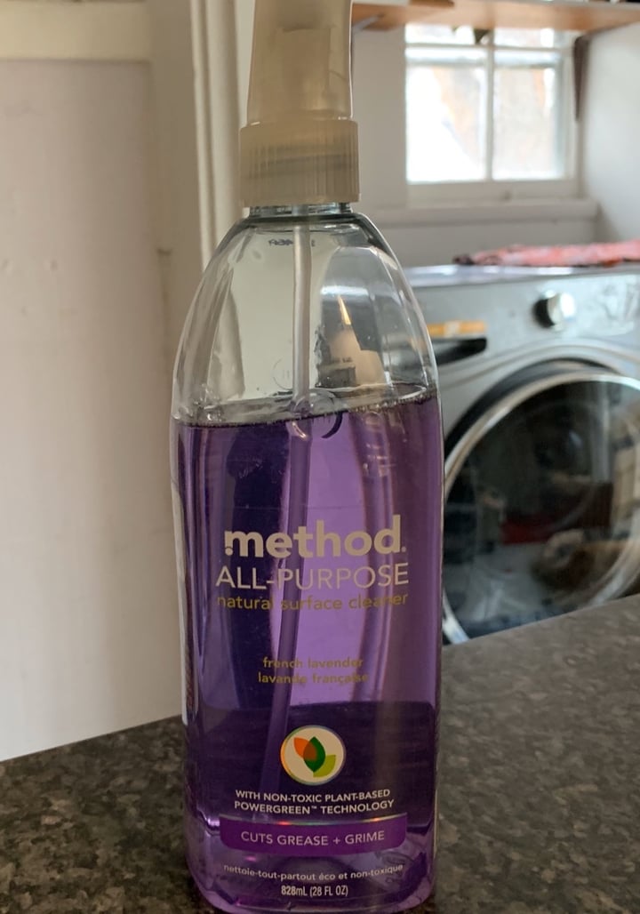 method All Purpose Natural Surface Cleaner French Lavender Review