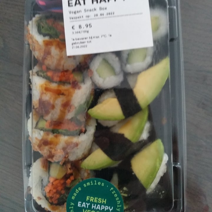 review photo of EatHappy Vegan Snack Box shared by @nicolinebl on 20 Jun 2022 - review