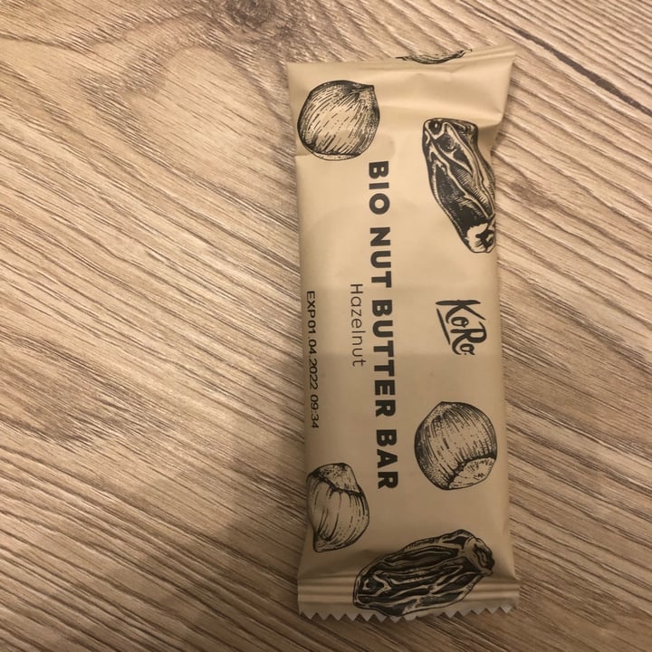 Koro Bio Nut Butter Bar Hazelnut Review abillion