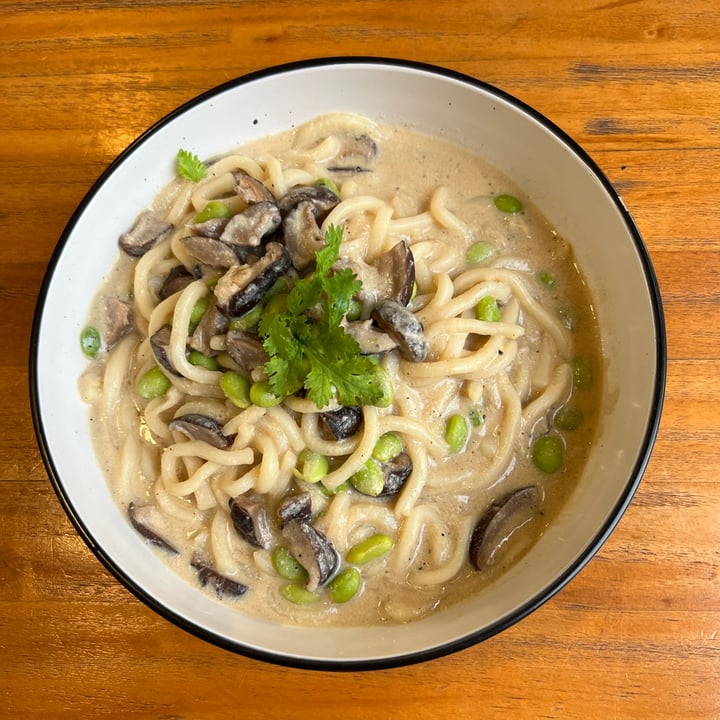 The Plant Food Bishan, Singapore creamy truffle mushroom udon Review