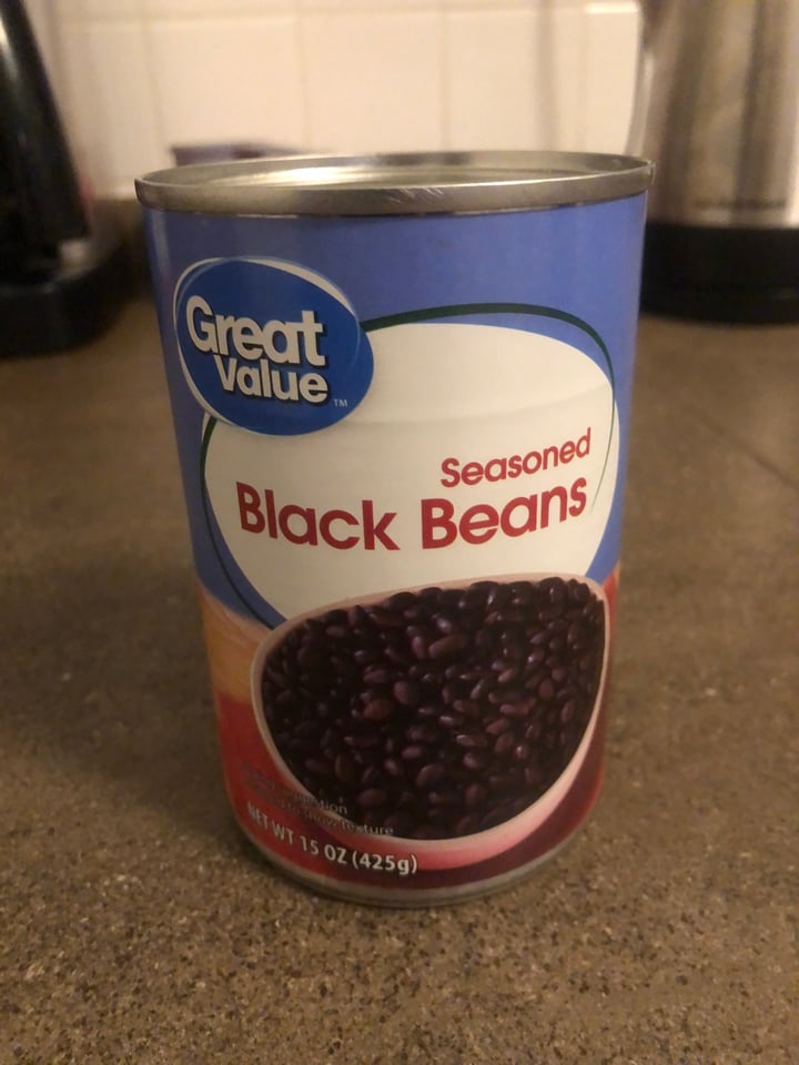 Great Value Seasoned Black beans Review abillion
