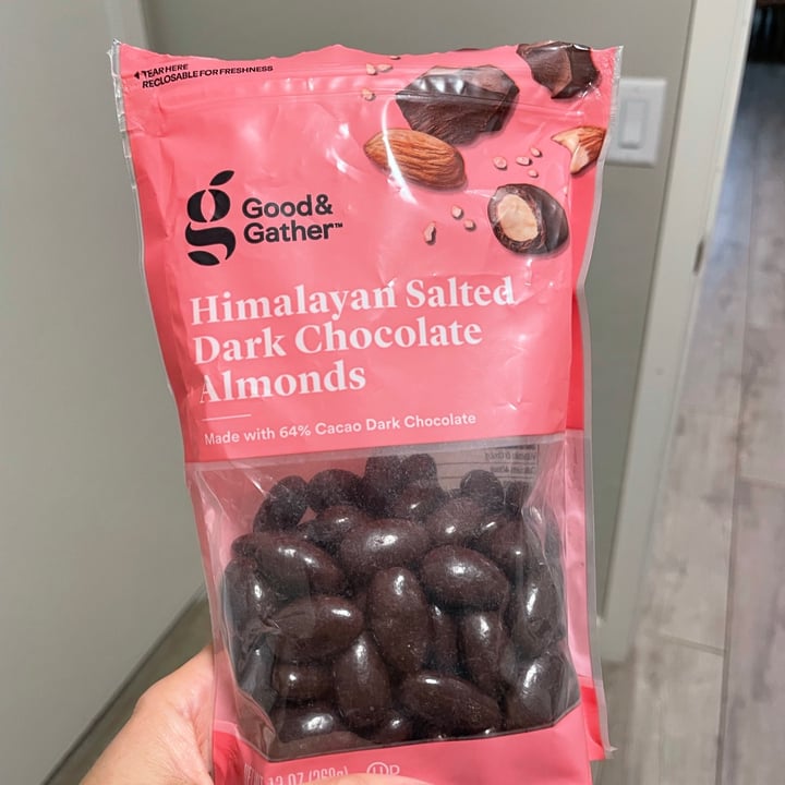 Good & Gather Himalayan Salted Dark Chocolate Almonds Review abillion