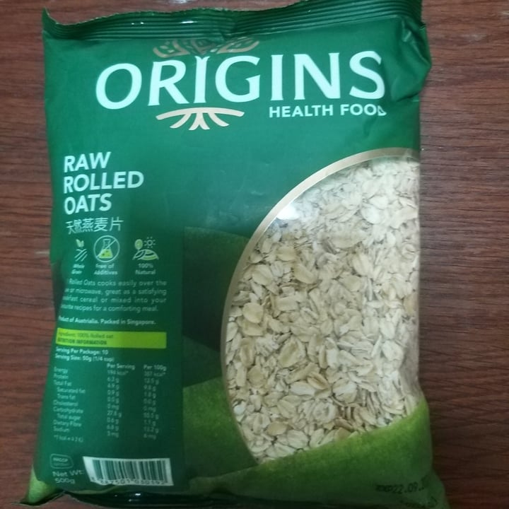 Origins Raw Rolled Oats Review abillion