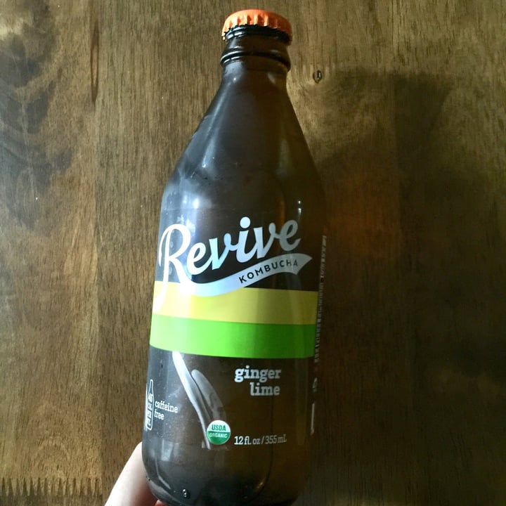 Revive Kombucha Ginger Lime Review abillion