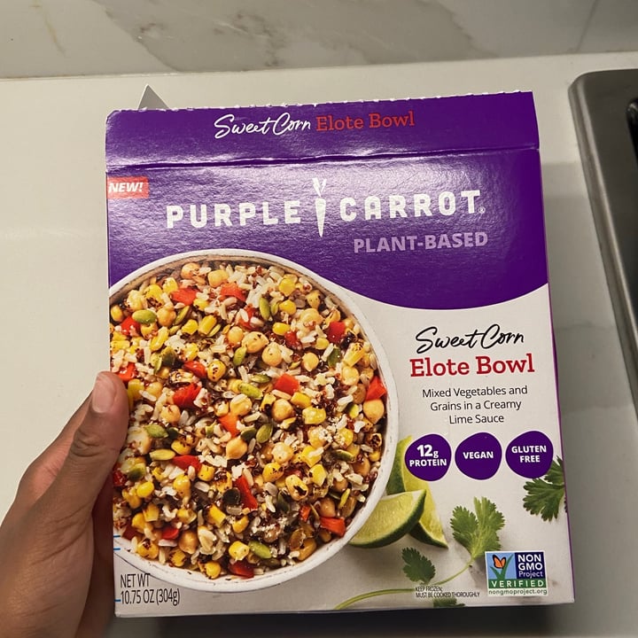 Purple Carrot Sweet Corn Elote Bowl Review | abillion