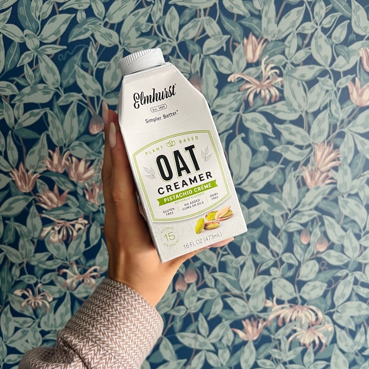 Elmhurst 1925 Oat Creamer Pistachio Creme Review abillion