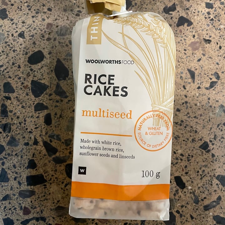 Woolworths Food Multiseed rice cakes Review abillion