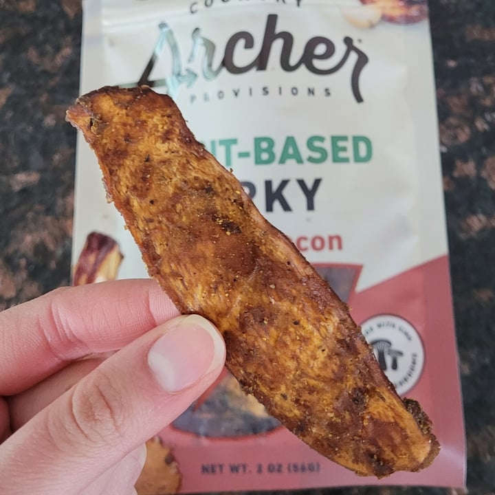 Archer Country Provisions Spiced Bacon PlantBased Jerky Review abillion