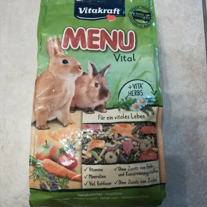 Menú Vital Alimento Para Conejo 5 Kg - Vitakraft
