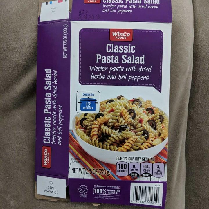 WinCo Foods Classic Pasta Salad Reviews abillion