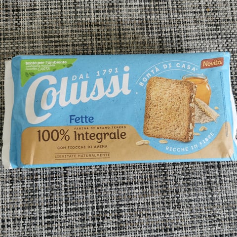 Colussi, Fette Biscottate Integrali, cookies, biscuits & crackers, snacks, food, review